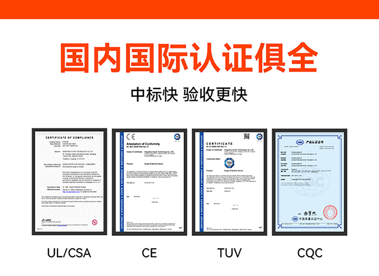 電柜浪涌保護器選型-國內(nèi)國際認證齊全 電柜浪涌保護器選型-國內(nèi)國際認證齊全